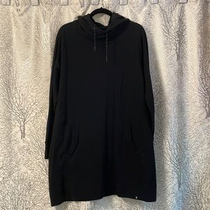 American Giant Hooded Sweatshirt Dress